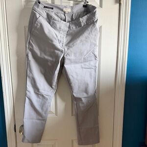 LOFT Women's Soft Gray Chinos